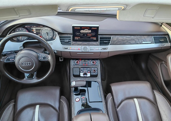 Audi S8 cena 104900 przebieg: 241000, rok produkcji 2013 z Płock małe 742